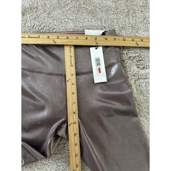 Calvin Klein Metallic-Print High-Waist 7/8 Length Leggings New - Picture 7 of 16